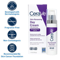 Original CeraVe Skin Renewing Day Cream SPF 30 50g CeraVe