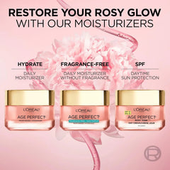 L'Oreal Paris Age Perfect Rosy Tone Anti-Aging Face Moisturizer 50ml Loreal Paris