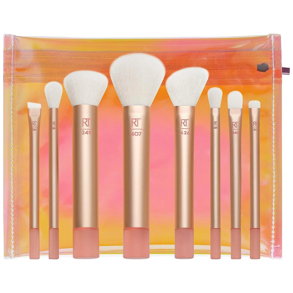Real Techniques- The Wanderer Makeup Brush Set (8Pcs) Real Technique