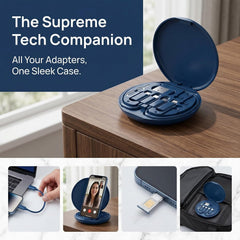 USB C Adapter Kit, Multi Charging Cable Storage Box Cosmia.pk