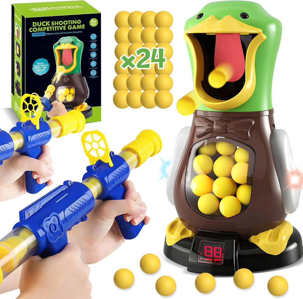 Duck Foam Soft-bullets Air Gun Shooting Game Toy Cosmia.pk