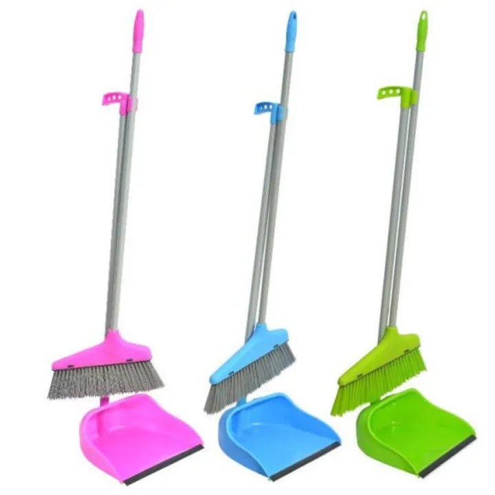 Broom & Dust Pan Set (Best Quality Dustpan Set) Cosmia.pk