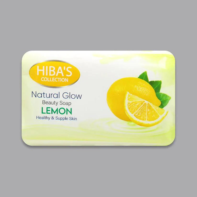 Hiba's Collection Soap Natural Glow Lemon 125gm Hiba's Collection