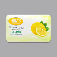 Hiba's Collection Soap Natural Glow Lemon 125gm Hiba's Collection