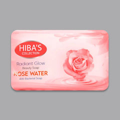 Hiba's Collection Soap Radiant Glow Rose Water 125gm Hiba's Collection