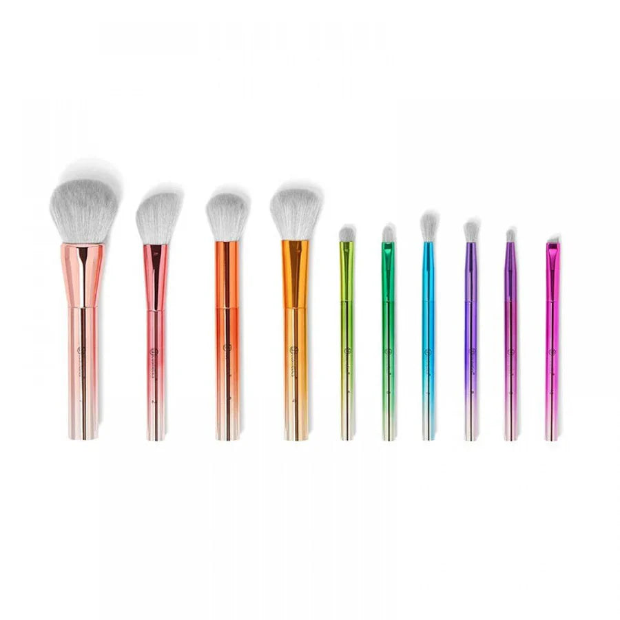 BH Cosmetics Take Me Back To Brazil - 10 Pieces Brush Set BH Cosmetics