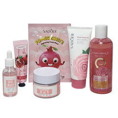 Rosy Glow 6-in-1 Skincare Set - Pack of 6 Items Cosmia.pk