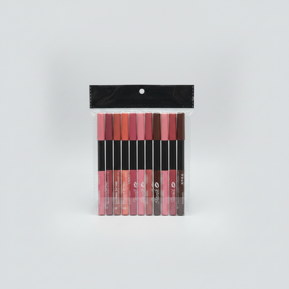 Iconik Eye & Lip Pencil - 12 Pcs Set Tropic