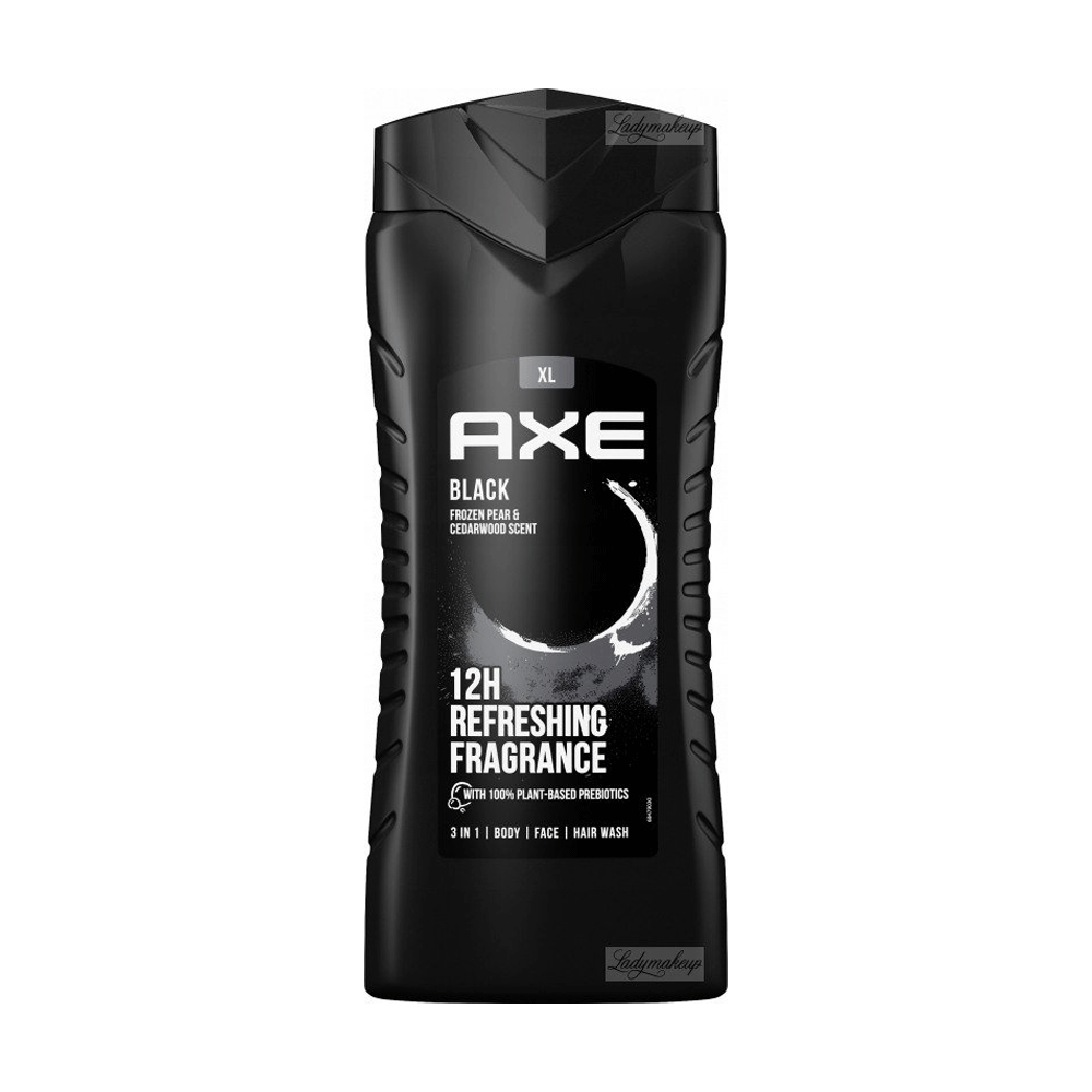 Axe Black Xl 3in1 Shower Gel 400ml Axe