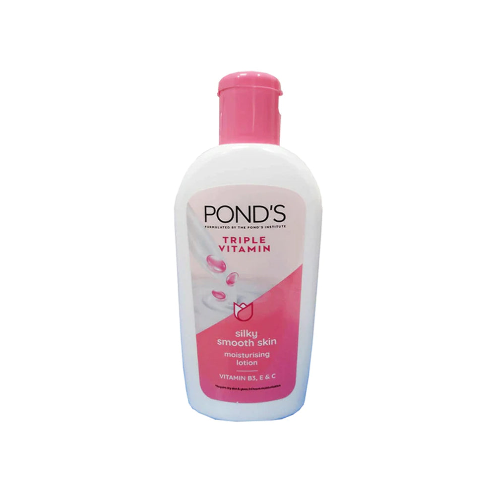 Ponds Triple Vitamin Silky Smooth Skin Lotion 400ml Ponds