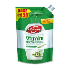 Lifebuoy Aloe Vera With Vitamins Hand Wash 900ml Lifebuoy