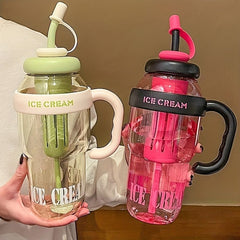 Large Capacity Water Bottle – 1300ml - Each Cosmia.pk