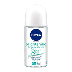 Nivea Brightening Happy Shave Deodorant Roll On - 50ml Nivea
