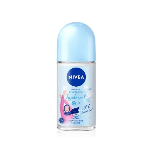 Nivea Brightening Hijab Cool Deodorant Roll On - 50ml Nivea