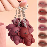 Julystar Bear Keychain Style Trendy Lip Gloss JulyStar