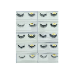 Glamorous Face 8D Mink Hair Eyelashes 10 Pieces GF 8066 Glamorous Face