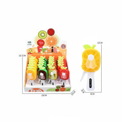 Cute Fruit Shape Mini Hand Fan for Kids – Summer Cooling Toy Cosmia.pk