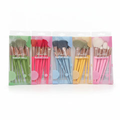 Ruibla Makeup Brush Set - 10Pcs Ruibla