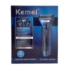 3 in 1 Kemei KM-6330 Professional Hair Trimmer Super Grooming Kit Kemei