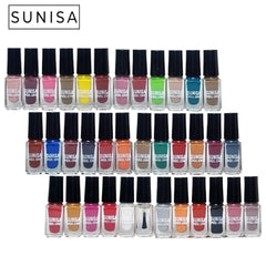 Sunisa 36 colors Peel Off Nail Polish Set Sunisa