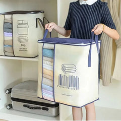 Wardrobe Barcode Large Double Zipper Storage Each Box Cosmia.pk