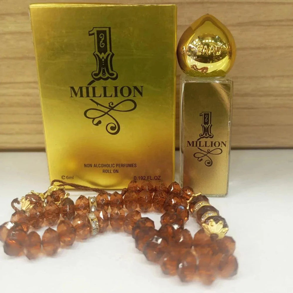 1 Million Attar with Tasbeeh - 6ml 1 Million