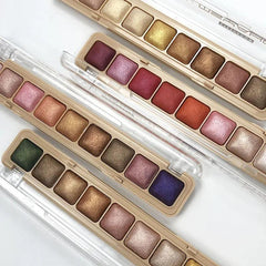 9 Colors Msyaho Eye Shadow Powder Box Msyaho