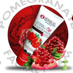 Jessica New Softening Active Bright Pomegranate Facial Foam 125ml Jessica