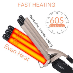 IFanze Professional Hair Curler | 5-barrels Iron IFanze