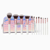 BH Cosmetics Crystal Quartz - 12 Piece Brush Set And Bag BH Cosmetics