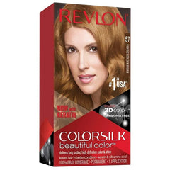 REVLON (Italy) 57 Lightest Golden Brown 3D Hair Color Revlon