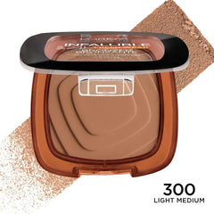 L'Oreal Paris Infallible Up to 24H Fresh Wear Soft Matte Longwear Bronzer Light Medium 300 Loreal Paris