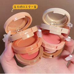 Hudamoji 3-in-1 Highlighter & Blush Palette Hudamoji