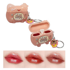 MLUNDO 1PCS Earphone shaped The unique design lip gloss Mlundo
