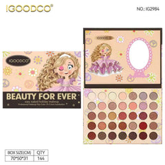 Igoodco Beauty For Ever 35 Color Eyeshadow Palette Igoodco