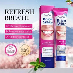 Sadoer Bright White Sakura Mint Whitening Toothpaste 100g Sadoer