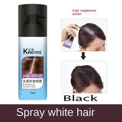 Kingyes Magic Retouch Instant Root Concealer Light Brown Spray 75ml Kingyes