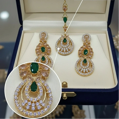 Zircon Tikka Earring Cosmia