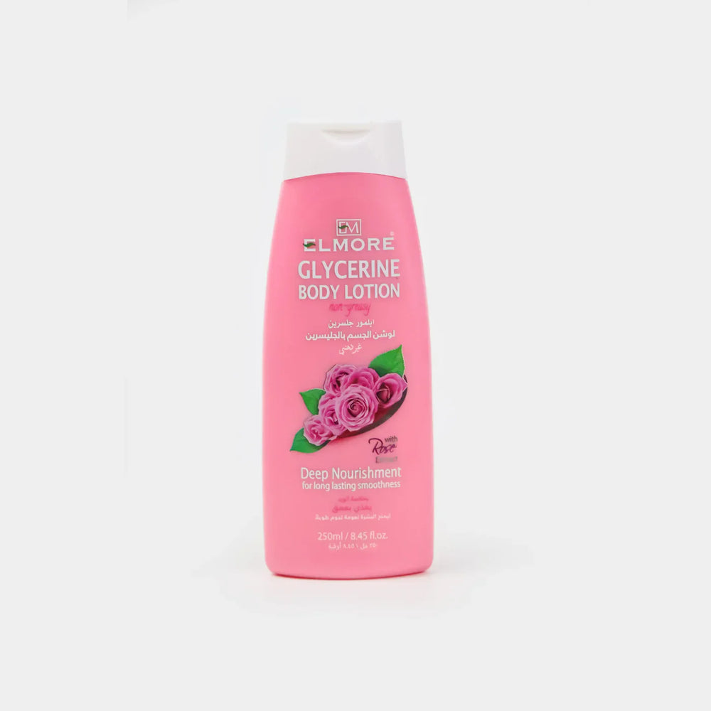 Elmore Rose Glycerine Body Lotion 250ml Elmore