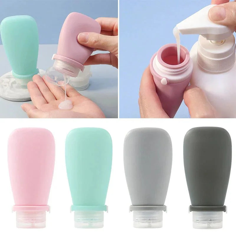 Empty Bottle Liquid Containers for Travelling - 2Pcs Cosmia.pk
