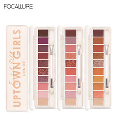 10 Colors Focallure Uptown Girls Eyeshadow Palette Focallure