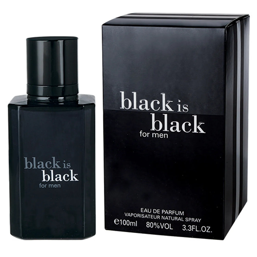 Black is Black Eau de Parfum for Men – 100ml Black is Black