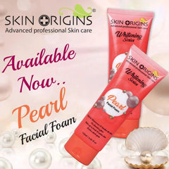 Skin Origins Whitening Pearl Facial Foam 120ml skin