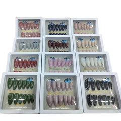 Romantic Cool Catty Eye Artifical Nails Romantic Cool