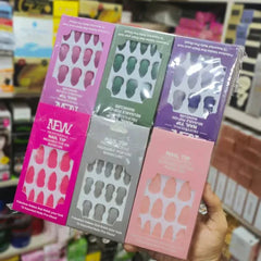 New Professional Nail Tip Reusable Pop On Manicure Nails NEW