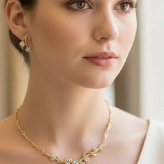 Necklace stone Stud's Tops Cosmia