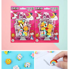 Unicorn Eraser Set Cosmia.pk