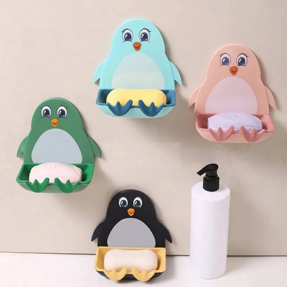 Cute Penguin Soap Holder Cosmia.pk