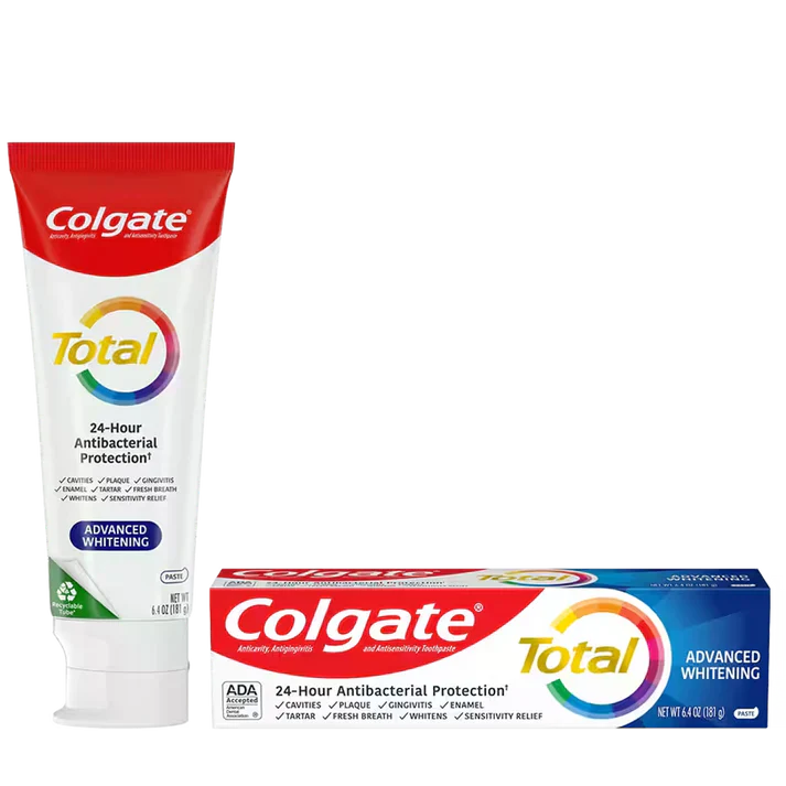 Colgate Total Advanced Whitening Toothpaste 181g Colgate