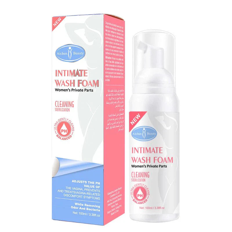 AICHUN BEAUTY Intimate Foam Wash For Women's Private Parts - 100ml Aichun Beauty